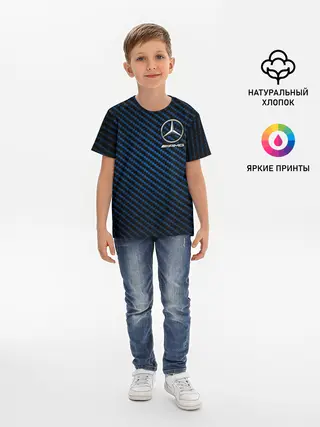Детская базовая футболка / MERCEDES / МЕРСЕДЕС