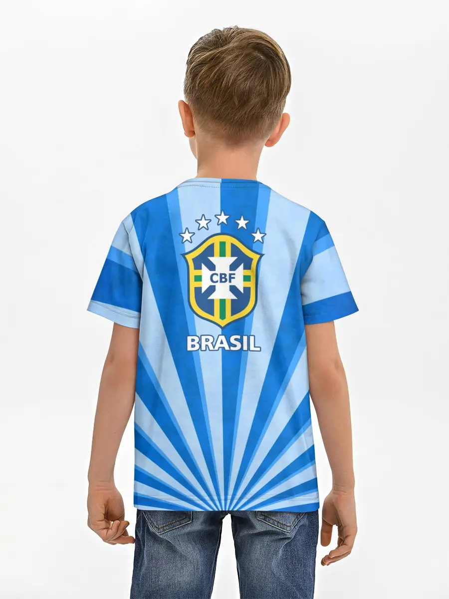 Детская базовая футболка / Роберто Карлос | Бразилия