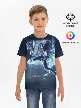 Детская базовая футболка / Joutarou Kuujou