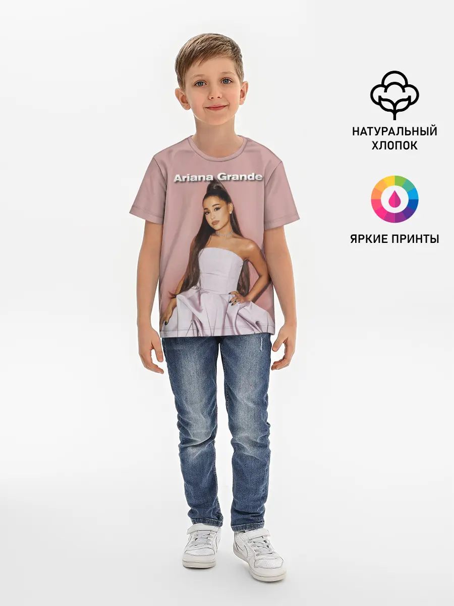 Детская базовая футболка / Ariana Grande