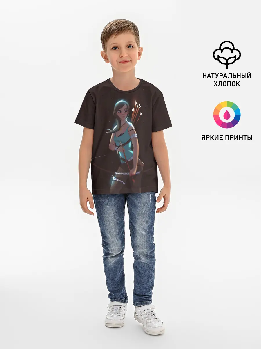 Детская базовая футболка / Sweet Lara