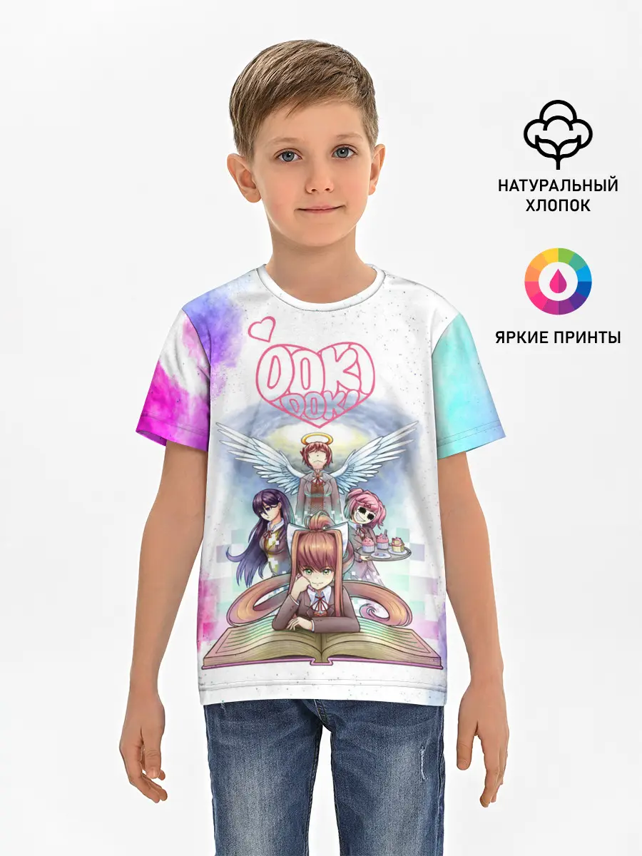 Детская базовая футболка / Doki Doki | Доки Доки