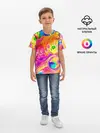 Детская базовая футболка / TIE DYE | ЯРКИЕ КРАСКИ