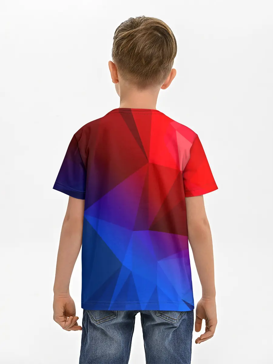 Детская базовая футболка / RED&BLUE