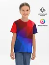 Детская базовая футболка / RED&BLUE