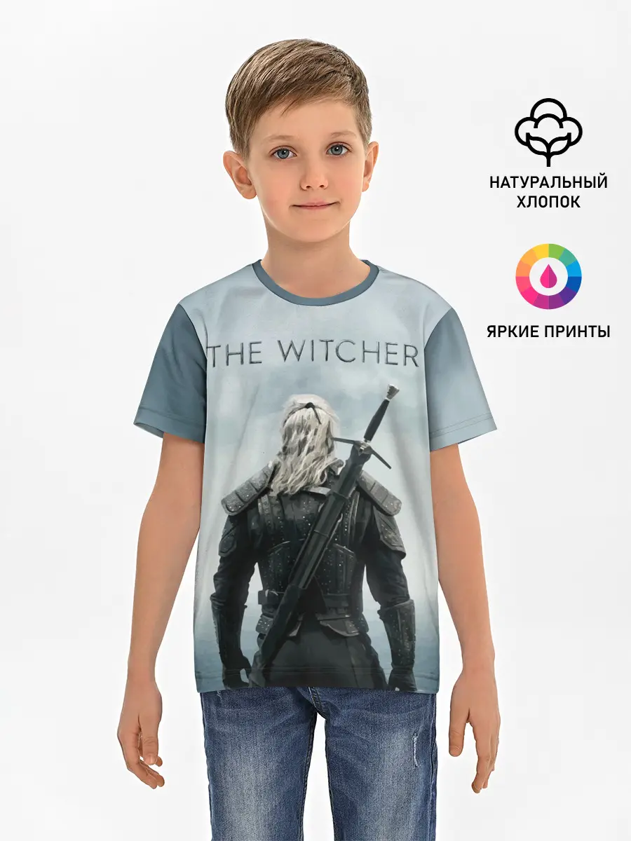 Детская базовая футболка / THE WITCHER