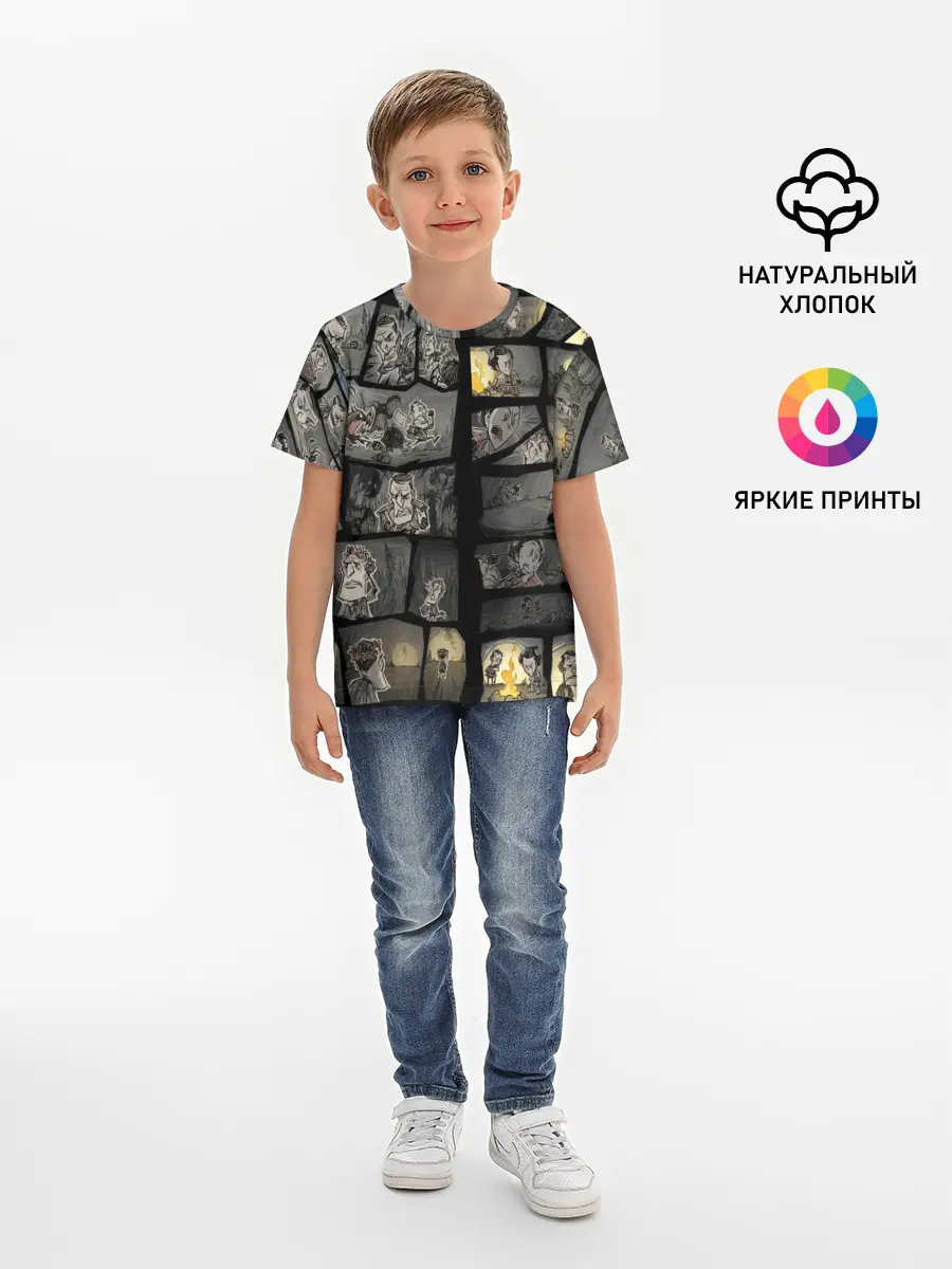 Детская базовая футболка / Dont starve