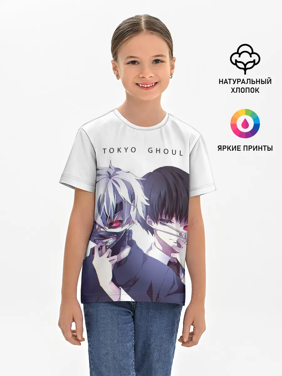 Детская базовая футболка / Токийский гуль