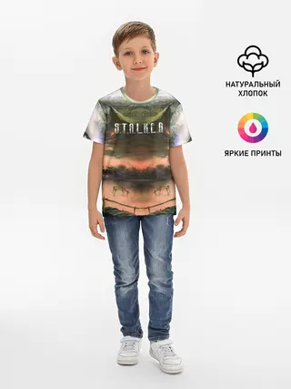 Детская базовая футболка / STALKER