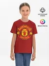 Детская базовая футболка / Manchester United Knitted