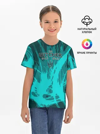 Детская базовая футболка / ВЕДЬМАК
