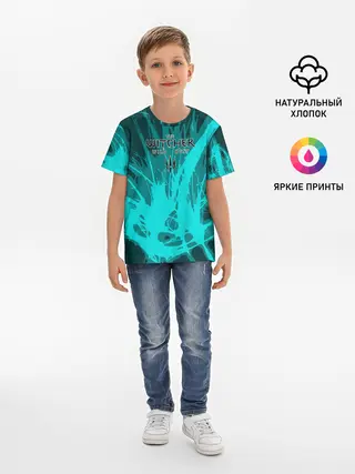 Детская базовая футболка / ВЕДЬМАК