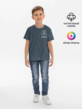Детская базовая футболка / MERCEDES / МЕРСЕДЕС