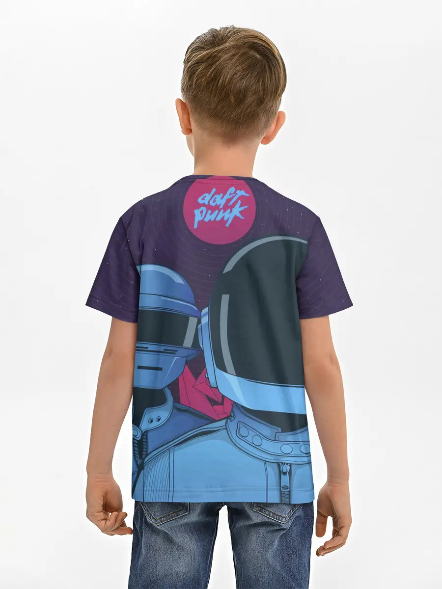 Детская базовая футболка / Daft Punk