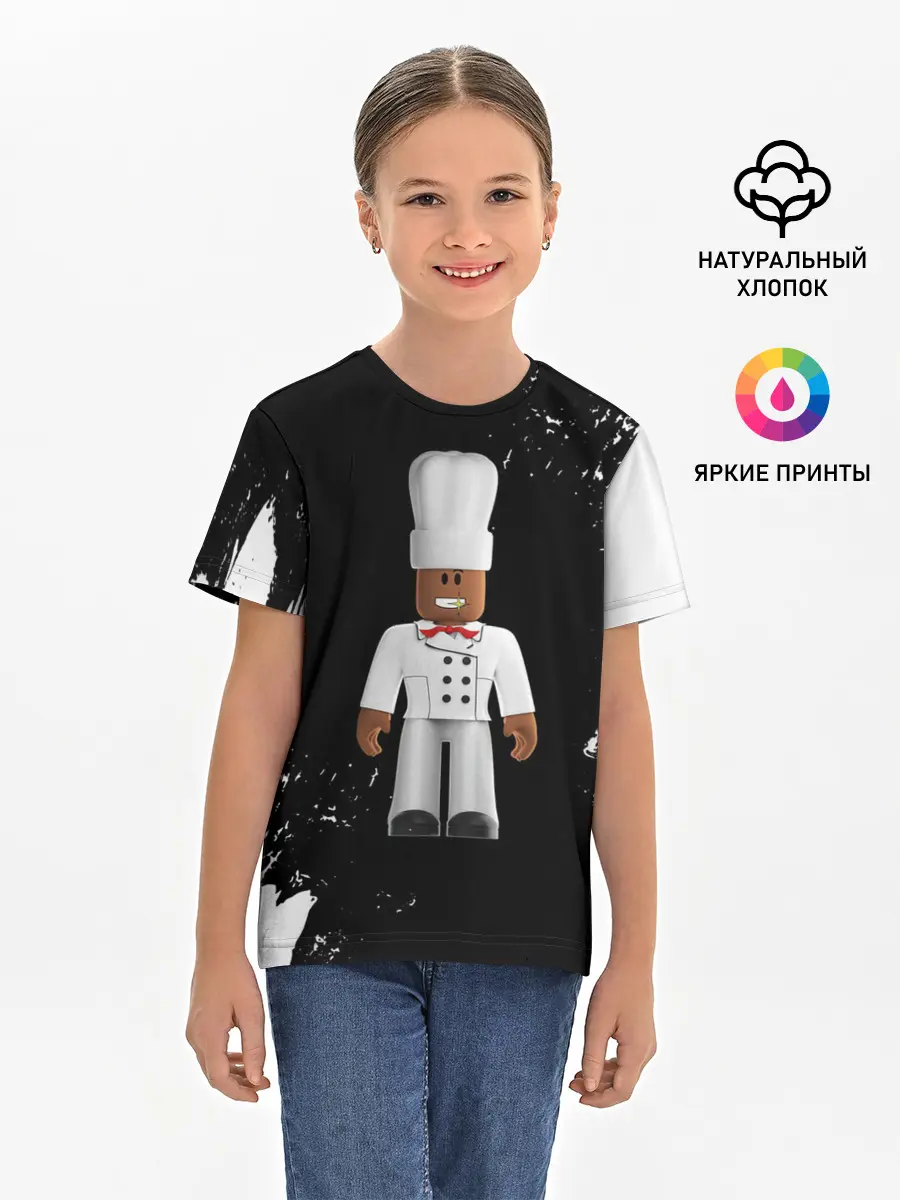 Детская базовая футболка / ROBLOX | РОБЛОКС | LOGO