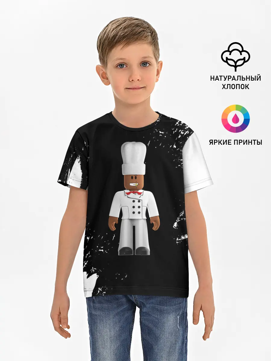 Детская базовая футболка / ROBLOX | РОБЛОКС | LOGO