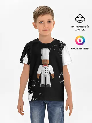 Детская базовая футболка / ROBLOX | РОБЛОКС | LOGO
