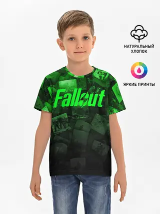 Детская базовая футболка / FALLOUT