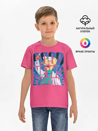 Детская базовая футболка / Good news everyone