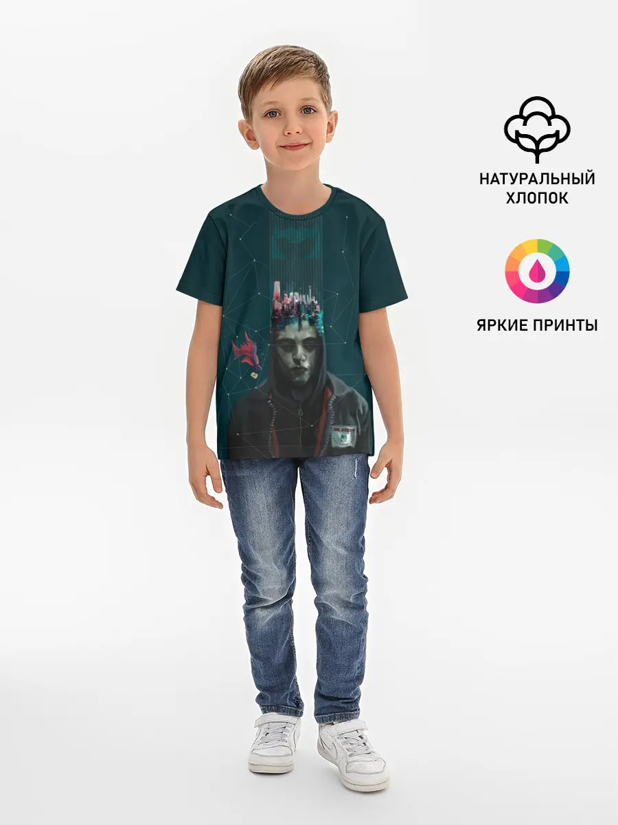Детская базовая футболка / Mr. Robot
