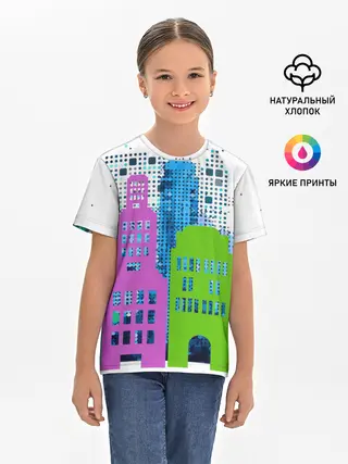 Детская базовая футболка / Город