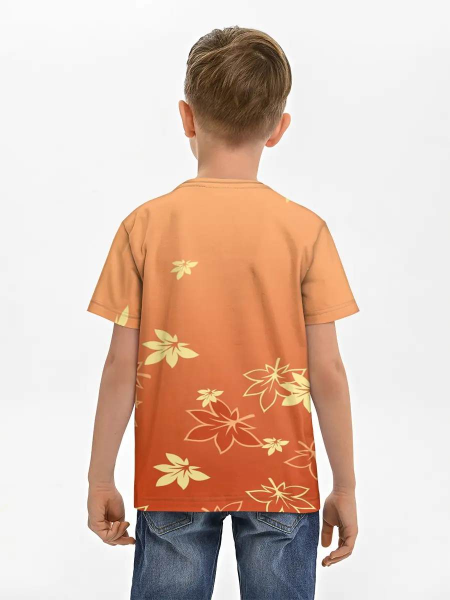 Детская базовая футболка / КАДЗУХА | KAZUHA | КРАСНЫЙ КЛЕН