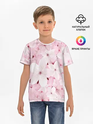 Детская базовая футболка / САКУРА