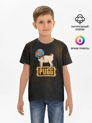 Детская базовая футболка / PUBG