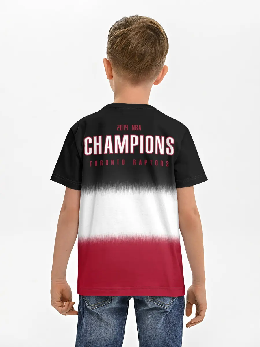 Детская базовая футболка / 2019 Champions Raptors