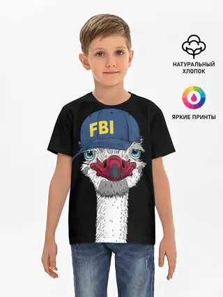 Детская базовая футболка / FBI