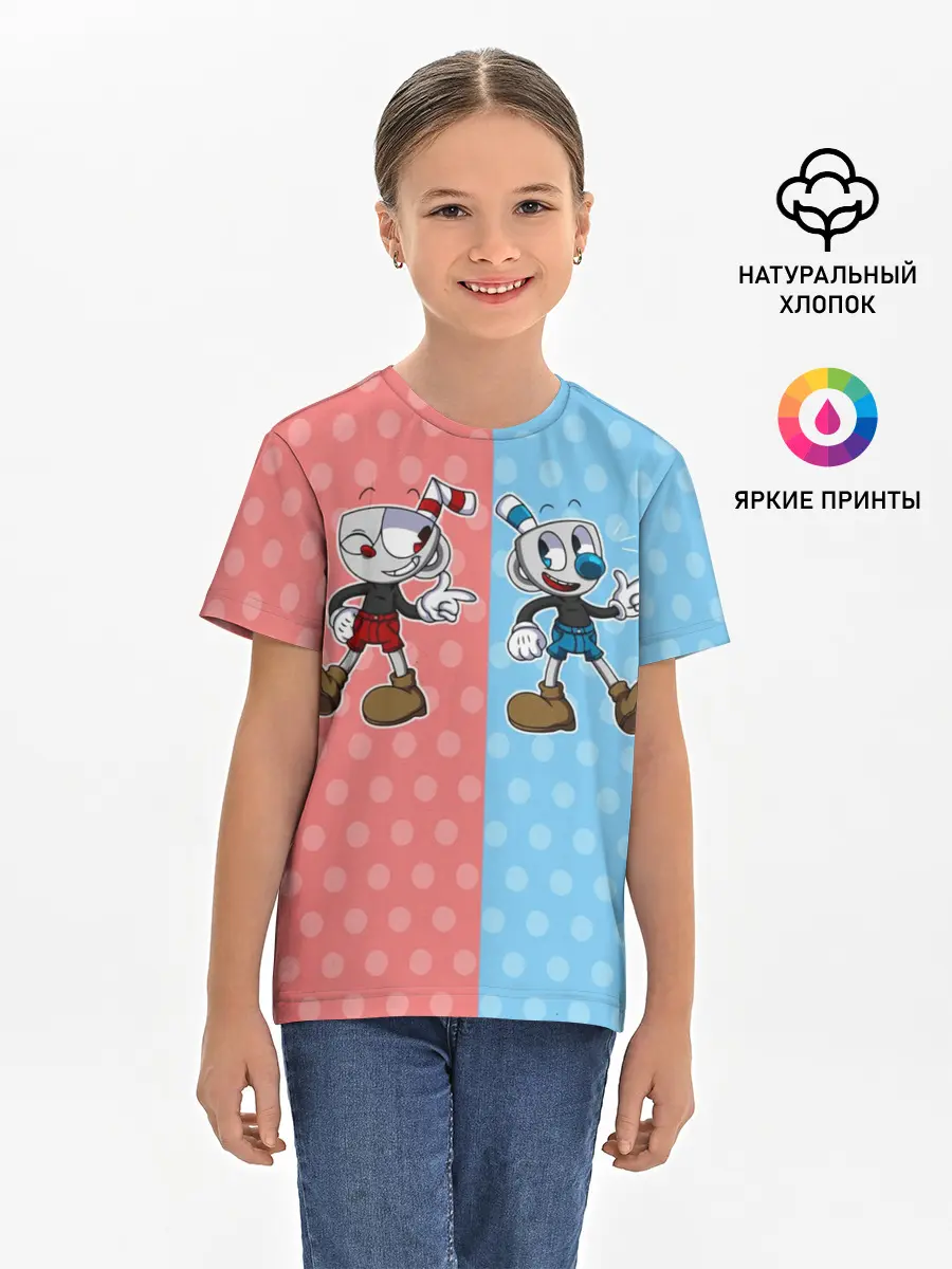 Детская базовая футболка / caphead