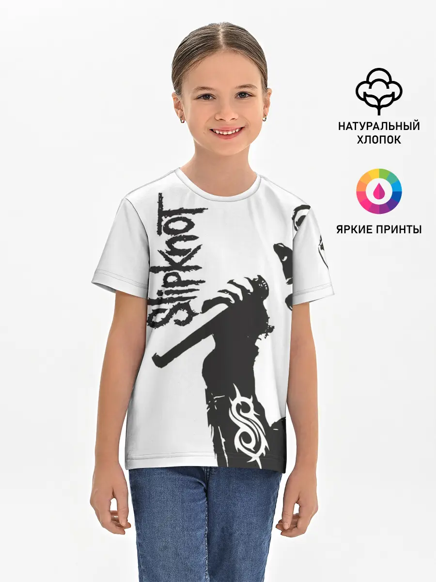 Детская базовая футболка / Slipknot.