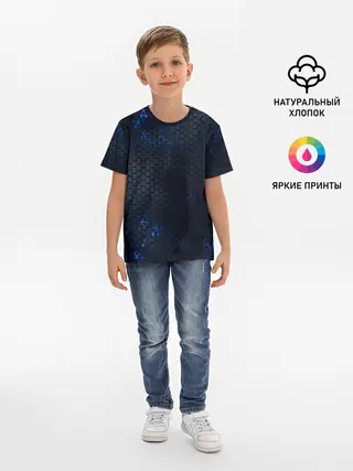 Детская базовая футболка / СТАЛЬНАЯ БРОНЯ | STEEL ARMOUR