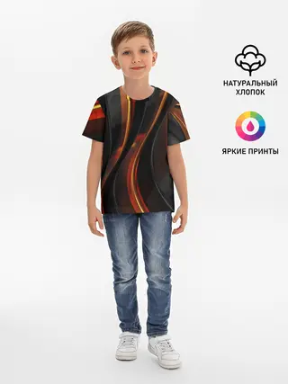 Детская базовая футболка / Unsplash 3D
