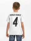 Детская базовая футболка / Ramos home 18-19