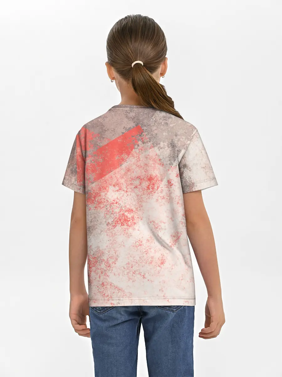 Детская базовая футболка / Билли Айлиш стиль гранж