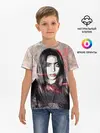Детская базовая футболка / Билли Айлиш стиль гранж