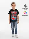 Детская базовая футболка / AC/DC гитара