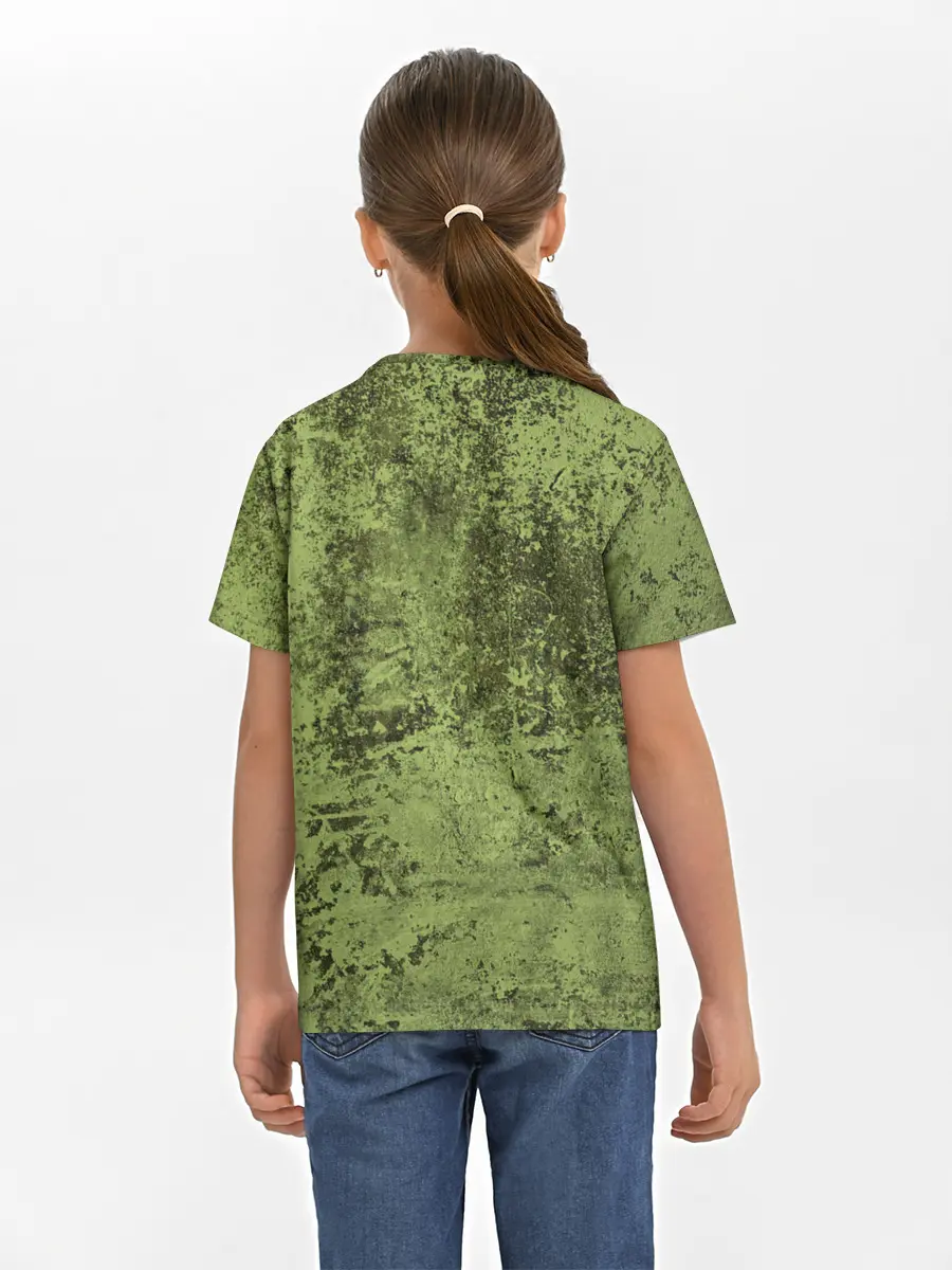 Детская базовая футболка / Динозавр из груди | Dino