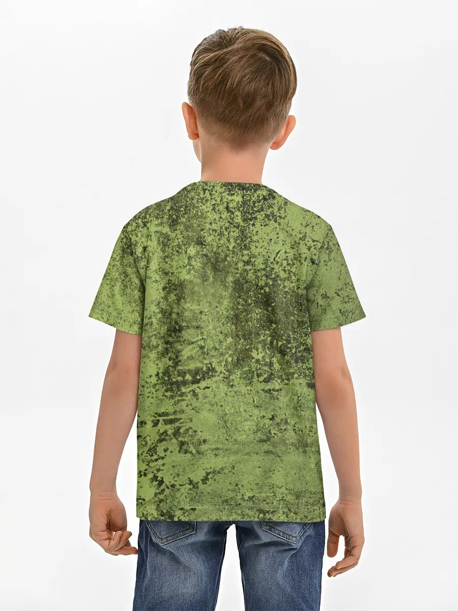 Детская базовая футболка / Динозавр из груди | Dino