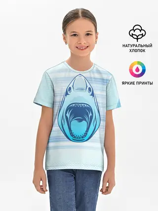 Детская базовая футболка / Акула