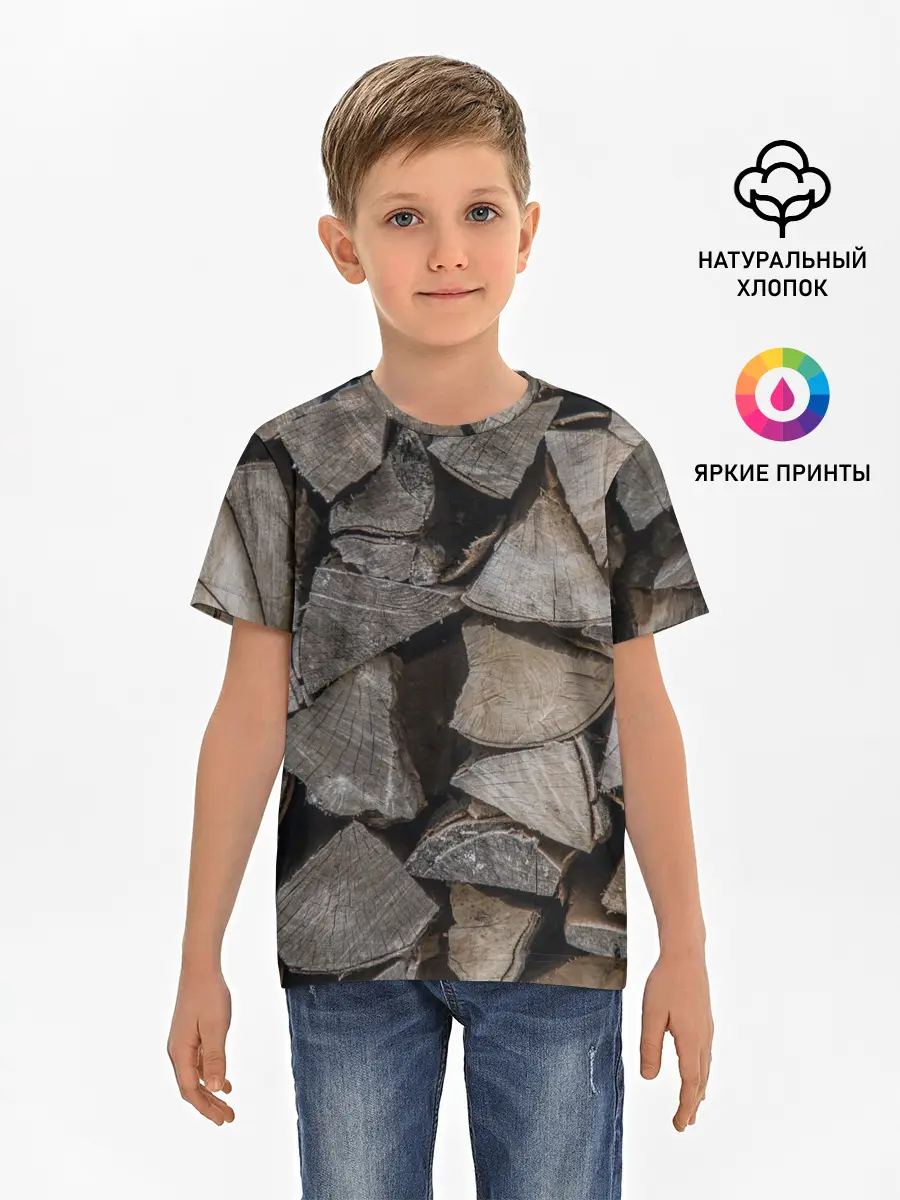 Детская базовая футболка / ДРОВА