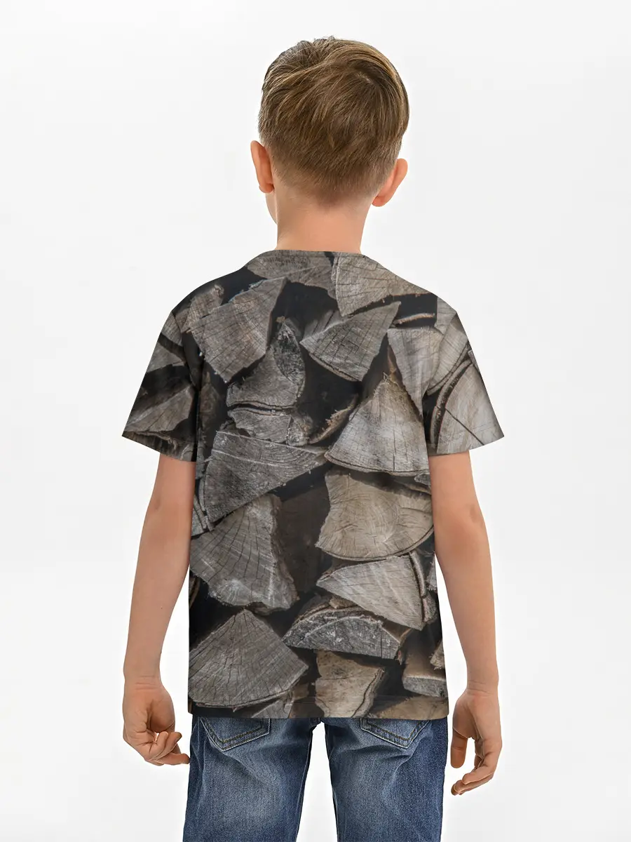 Детская базовая футболка / ДРОВА