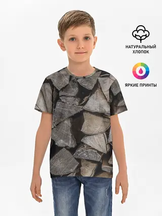 Детская базовая футболка / ДРОВА