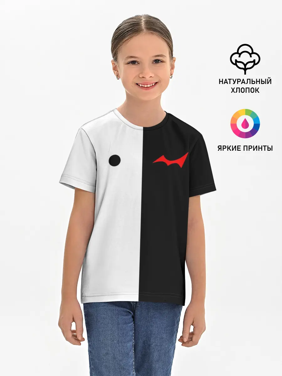 Детская базовая футболка / MONOKUMA Eyes
