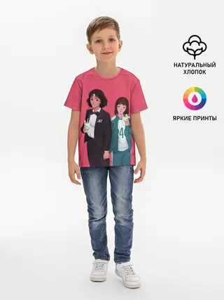 Детская базовая футболка / Милахи 067 и 240