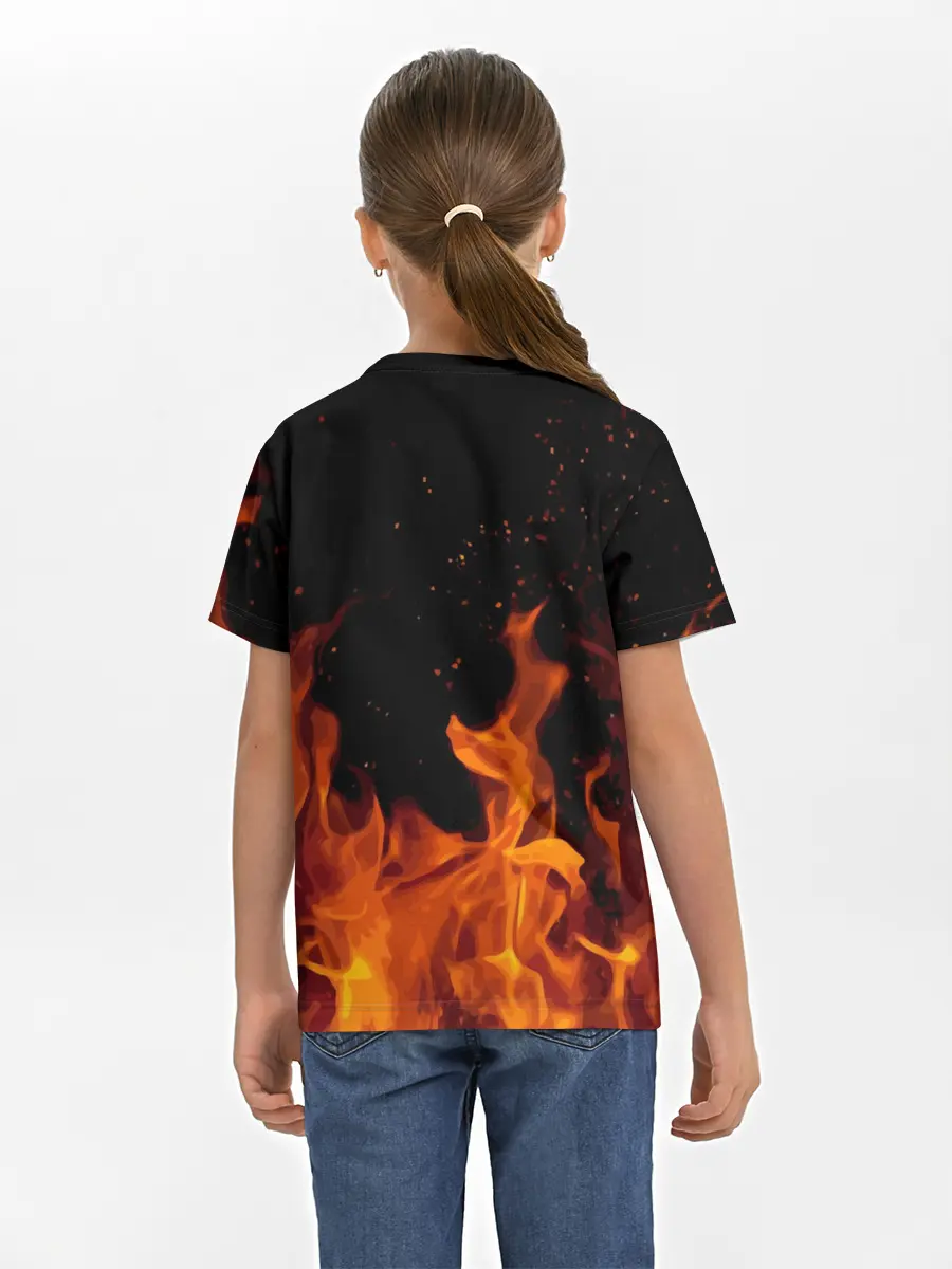 Детская базовая футболка / СЕКТОР ГАЗА FIRE