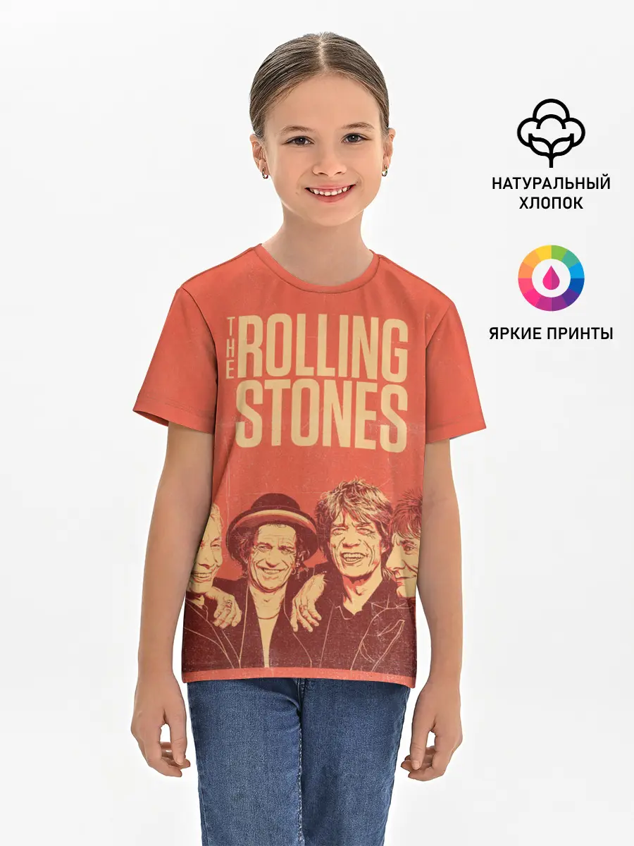 Детская базовая футболка / The Rolling Stones