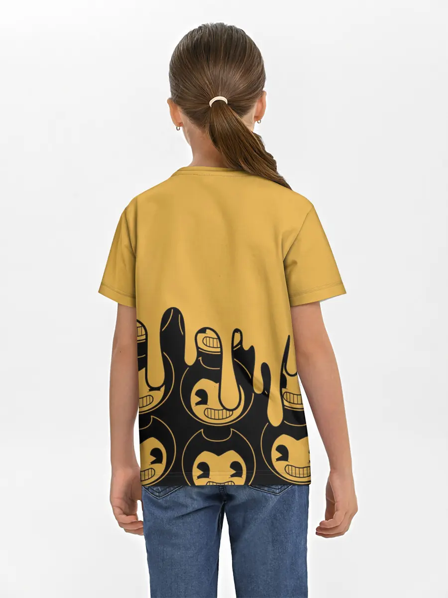 Детская базовая футболка / Bendy And The Ink Machine