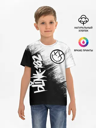 Детская базовая футболка / Blink-182